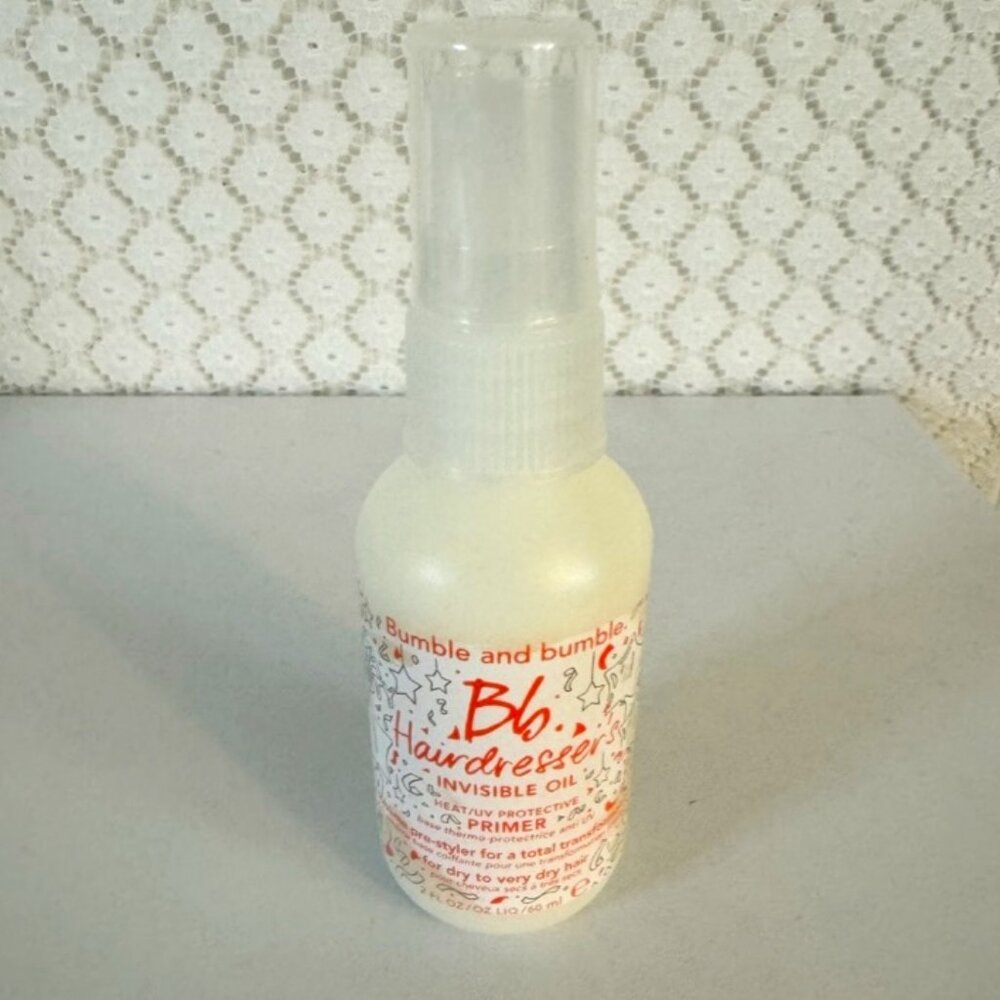 New Bumble & Bumble Hairdresser's Invisible Oil Heat/UV Protective Primer 2 oz.